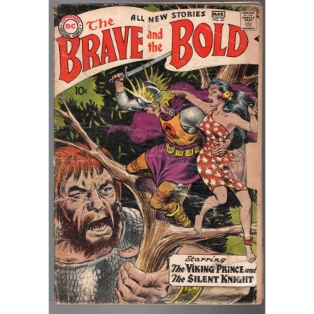 THE BRAVE AND THE BOLD 22 - DC 1959 - BAGGED BOARDED - PR (0.5)