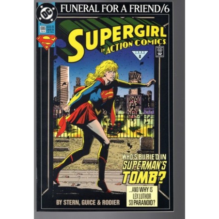 SUPERGIRL IN ACTION COMICS 8 - DC 1993 - BAGGED BOARDED - NM (9.4)