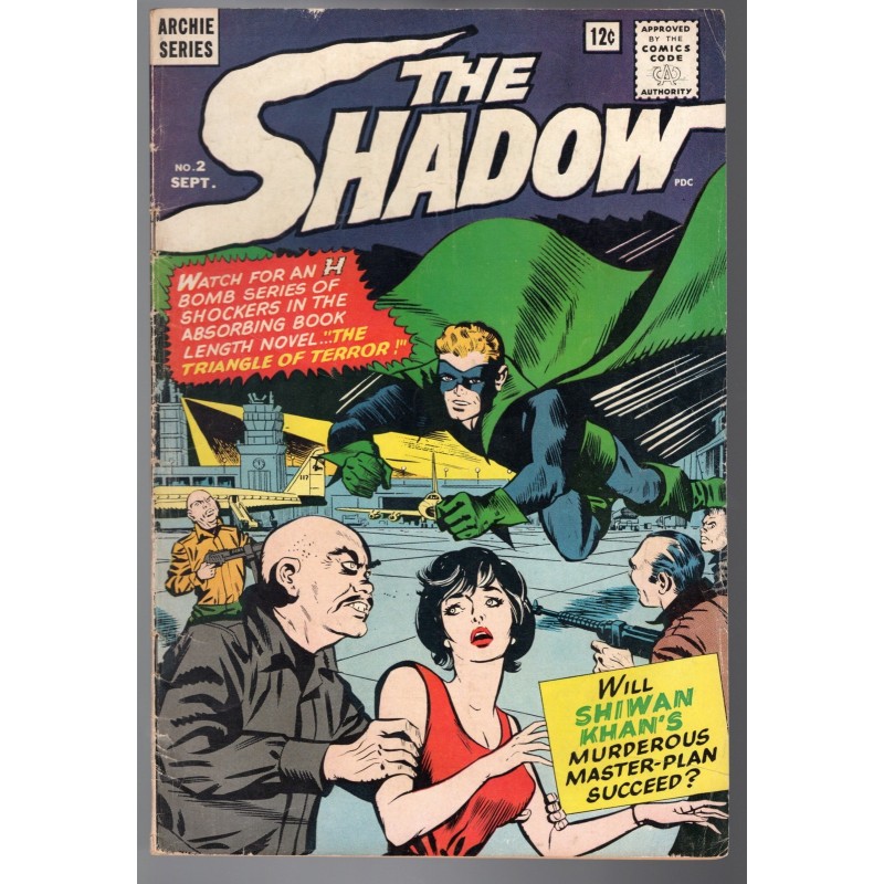 THE SHADOW 2 - ARCHIE 1964 - BAGGED BOARDED - VG (4.0)
