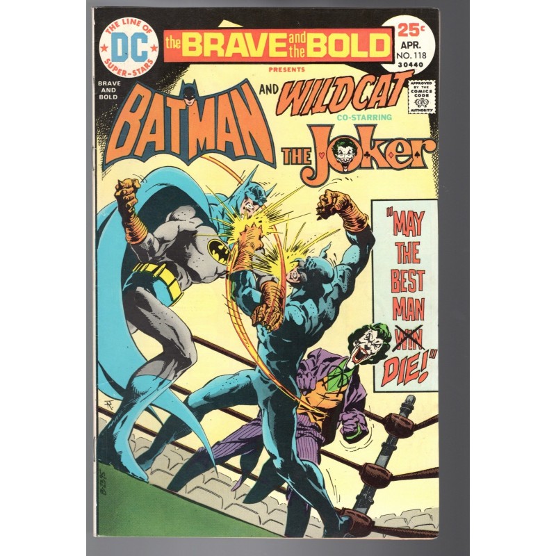 THE BRAVE AND THE BOLD 118 - DC 1975 - BAGGED BOARDED - FN+ (6.5)