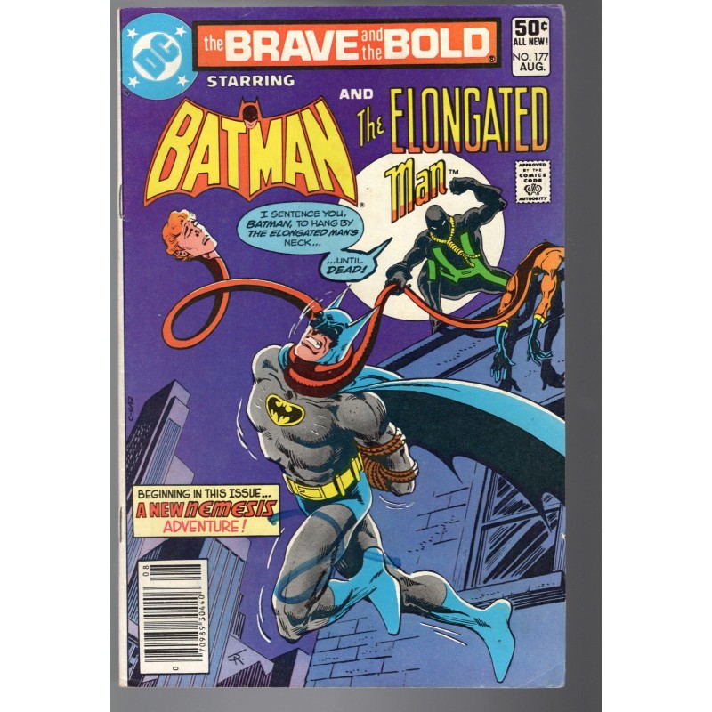 THE BRAVE AND THE BOLD 177 - DC 1981 - BAGGED BOARDED - FN/VF (7.0)