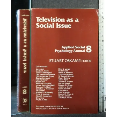 TELEVISION AS A SOCIAL ISSUE ASPA 8