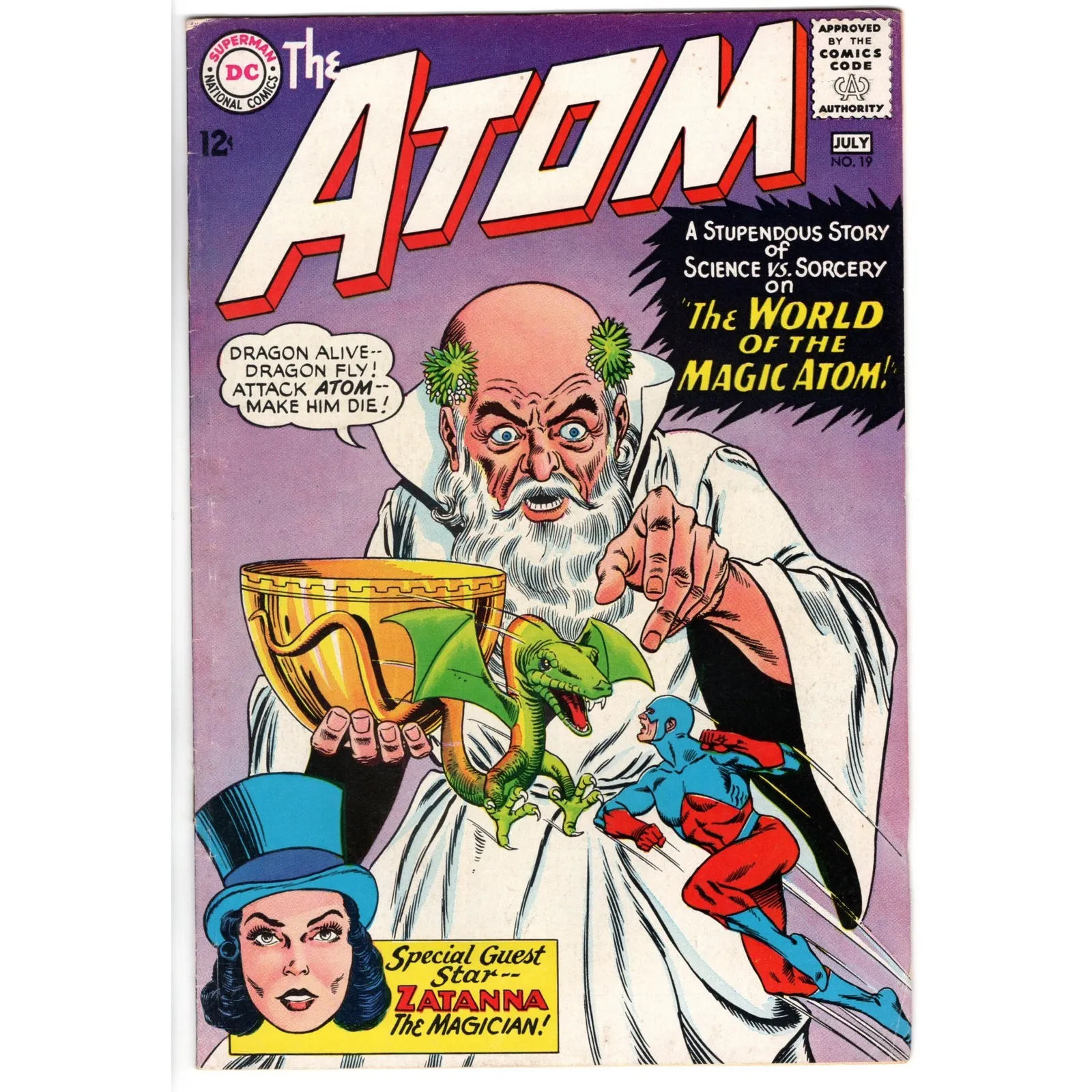THE ATOM 19 - DC 1965 - BAGGED BOARDED