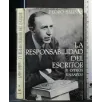 LA RESPONSABILIDAD DEL ESCRITOR