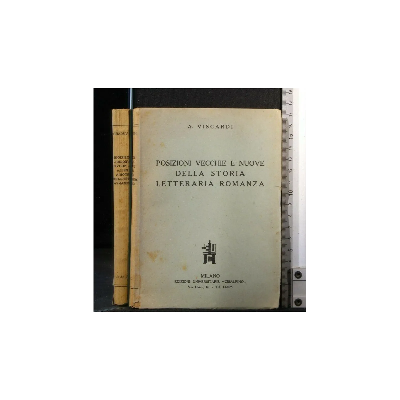 POSIZIONI VECCHIE E NUOVE DELLA STORIA LETTERARIA ROMANZA.
