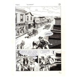 Tex - La banda dei serpenti - p.14 - Ernesto Seijas - Tavola Originale  - 2016
