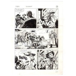 Tex - La banda dei serpenti - p.23 - Ernesto Seijas - Tavola Originale  - 2016