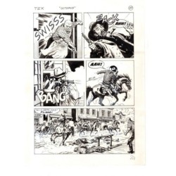 Tex - La banda dei serpenti - p.24 - Ernesto Seijas - Tavola Originale  - 2016