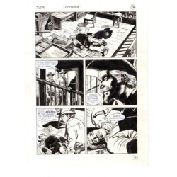 Tex - La banda dei serpenti - p.30 - Ernesto Seijas - Tavola Originale  - 2016