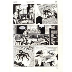 Tex - La banda dei serpenti - p.31 - Ernesto Seijas - Tavola Originale  - 2016