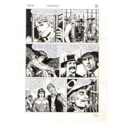 Tex - La banda dei serpenti - p.34 - Ernesto Seijas - Tavola Originale  - 2016