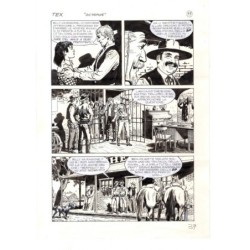 Tex - La banda dei serpenti - p.37 - Ernesto Seijas - Tavola Originale  - 2016