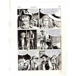 Tex - La banda dei serpenti - p.44 - Ernesto Seijas - Tavola Originale  - 2016