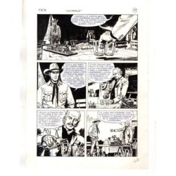 Tex - La banda dei serpenti - p.47 - Ernesto Seijas - Tavola Originale  - 2016