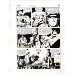 Tex - La banda dei serpenti - p.48 - Ernesto Seijas - Tavola Originale  - 2016
