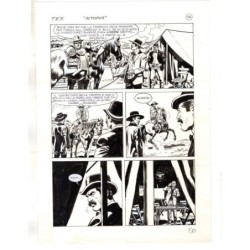 Tex - La banda dei serpenti - p.50 - Ernesto Seijas - Tavola Originale  - 2016