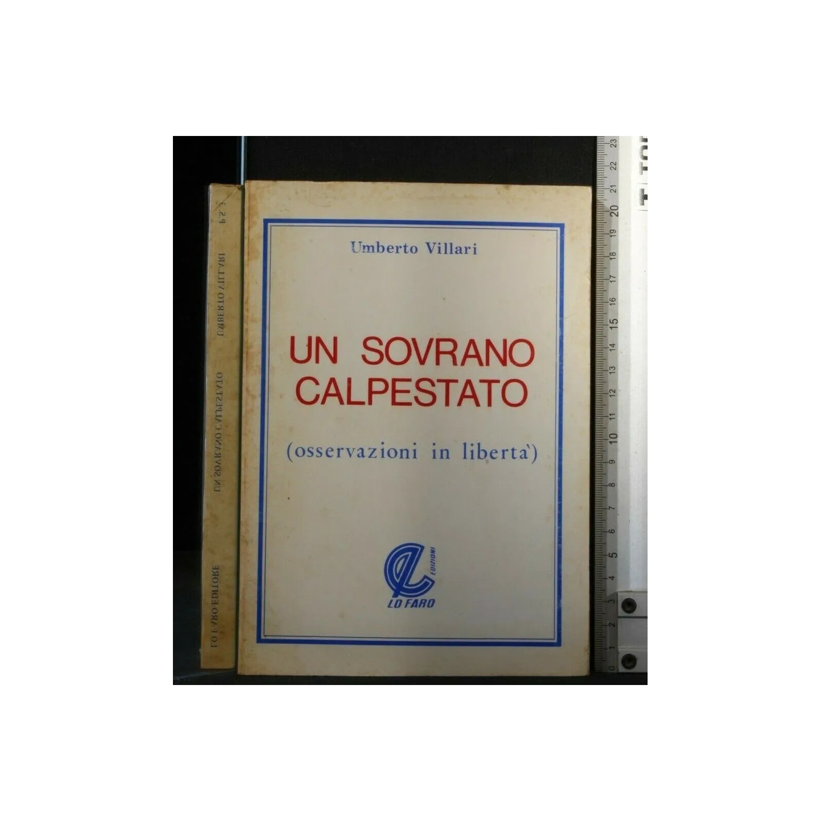 UN SOVRANO CALPESTATO (OSSERVAZIONI IN LIBERTÀ)