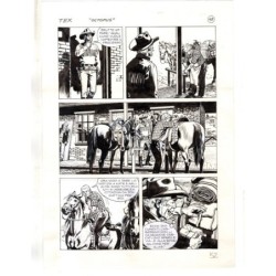Tex - La banda dei serpenti - p.52 - Ernesto Seijas - Tavola Originale  - 2016