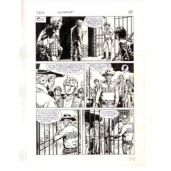Tex - La banda dei serpenti - p.53 - Ernesto Seijas - Tavola Originale  - 2016