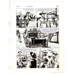 Tex - La banda dei serpenti - p.56 - Ernesto Seijas - Tavola Originale  - 2016