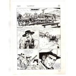 Tex - La banda dei serpenti - p.57 - Ernesto Seijas - Tavola Originale  - 2016