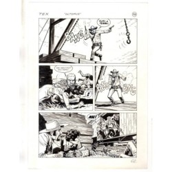 Tex - La banda dei serpenti - p.62 - Ernesto Seijas - Tavola Originale  - 2016