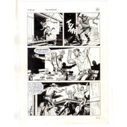 Tex - La banda dei serpenti - p.65 - Ernesto Seijas - Tavola Originale  - 2016