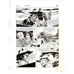 Tex - La banda dei serpenti - p.66 - Ernesto Seijas - Tavola Originale  - 2016