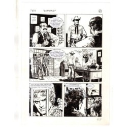 Tex - La banda dei serpenti - p.67 - Ernesto Seijas - Tavola Originale  - 2016