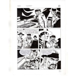 Tex - La banda dei serpenti - p.85 - Ernesto Seijas - Tavola Originale  - 2016