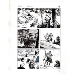 Tex - La banda dei serpenti - p.88 - Ernesto Seijas - Tavola Originale  - 2016