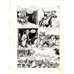Tex - La banda dei serpenti - p.97 - Ernesto Seijas - Tavola Originale  - 2016