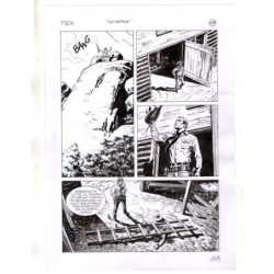 Tex - La banda dei serpenti - p.109 - Ernesto Seijas - Tavola Originale  - 2016