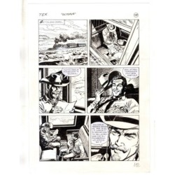 Tex - La banda dei serpenti - p.112 - Ernesto Seijas - Tavola Originale  - 2016