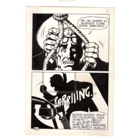 KRIMINAL - 188/8 - Magnus - Tavola Originale  - 1964  / 1974