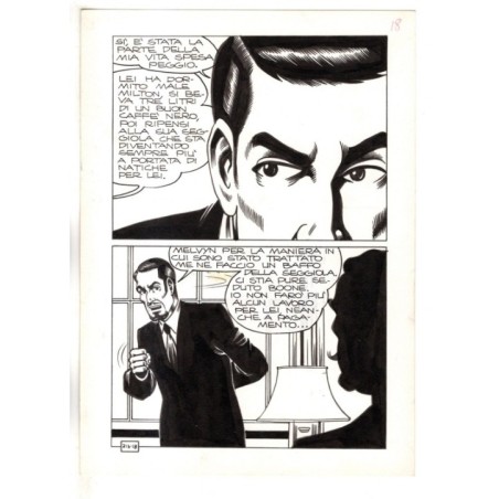 KRIMINAL - 213/18 - Magnus - Tavola Originale  - 1964  / 1974