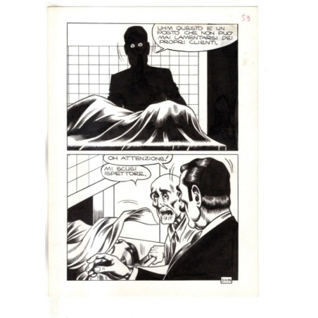 KRIMINAL - 213/59 - Magnus - Tavola Originale  - 1964  / 1974