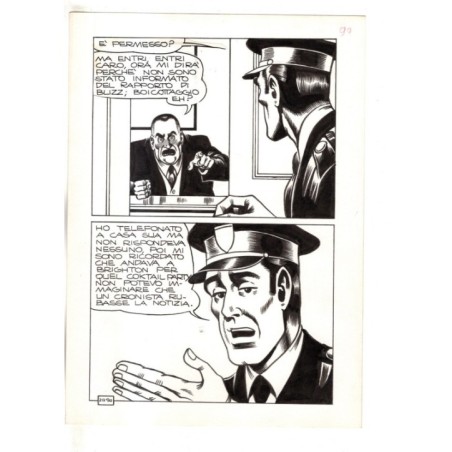KRIMINAL - 213/90 - Magnus - Tavola Originale  - 1964  / 1974