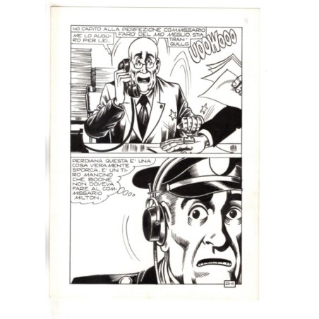 KRIMINAL - 221/11 - Magnus - Tavola Originale  - 1964  / 1974
