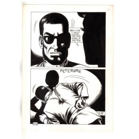 KRIMINAL - 221/44 - Magnus - Tavola Originale  - 1964  / 1974