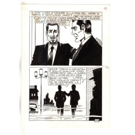 KRIMINAL - 221/99 - Magnus - Tavola Originale  - 1964  / 1974