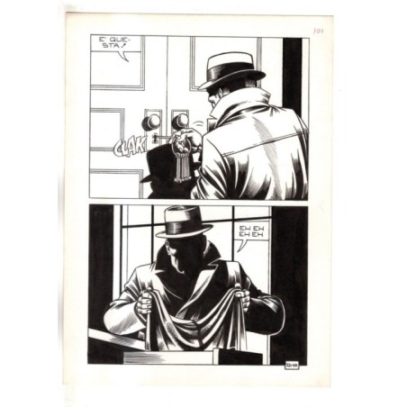 KRIMINAL - 221/101 - Magnus - Tavola Originale  - 1964  / 1974