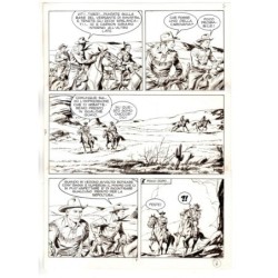 Tex - Fantasmi nel deserto - p.7 - Erio Nicolo' - Tavola Originale  - 1975