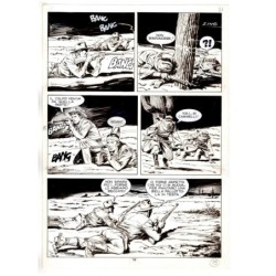 Tex - Fantasmi nel deserto - p.15 - Erio Nicolo' - Tavola Originale  - 1975