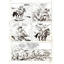 Tex - Fantasmi nel deserto - p.31 - Erio Nicolo' - Tavola Originale  - 1975