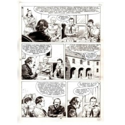 Tex - Fantasmi nel deserto - p.46 - Erio Nicolo' - Tavola Originale  - 1975