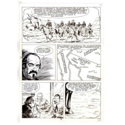 Tex - Fantasmi nel deserto - p.49 - Erio Nicolo' - Tavola Originale  - 1975