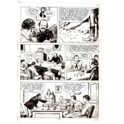 Tex - Fantasmi nel deserto - p.51 - Erio Nicolo' - Tavola Originale  - 1975