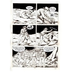 Tex - Fantasmi nel deserto - p.71 - Erio Nicolo' - Tavola Originale  - 1975