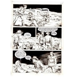 Tex - Fantasmi nel deserto - p.73 - Erio Nicolo' - Tavola Originale  - 1975